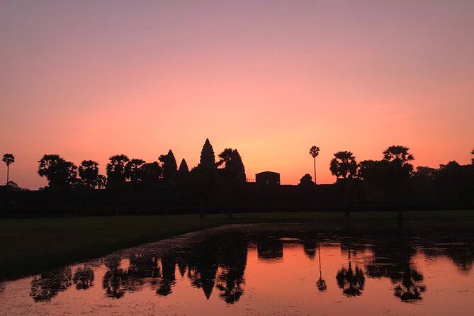 1 Day | Angkor Wat Sunrise with Small Tour - Angkor Wat at sunrise, starting at 4:30 AM