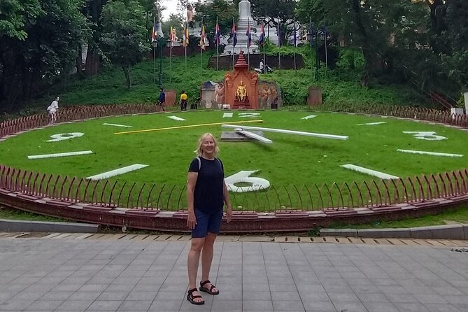 10 Stop Phnom Penh Tour by Tuk-Tuk, includes S21 & Killing Fields - Wat Phnom and the Lady Penh story