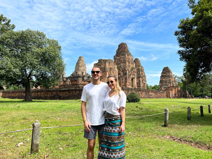 2-Day Angkor Wat, Kulen Mountain, Beng Mealea and Tonle Sap - A simple picnic beside the waterfall