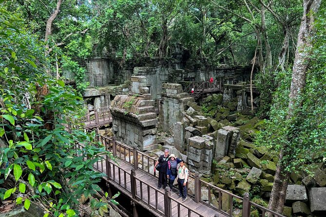 2 Day Angkor Wat Kulen Mountain Beng Mealea Floating Village Tour - Kulen Mountain begins with a wide view