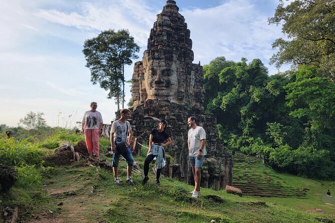 2 Day Angkor Wat Kulen Mountain Beng Mealea Floating Village Tour - Sunrise at Angkor Wat, starting around 4:30 AM