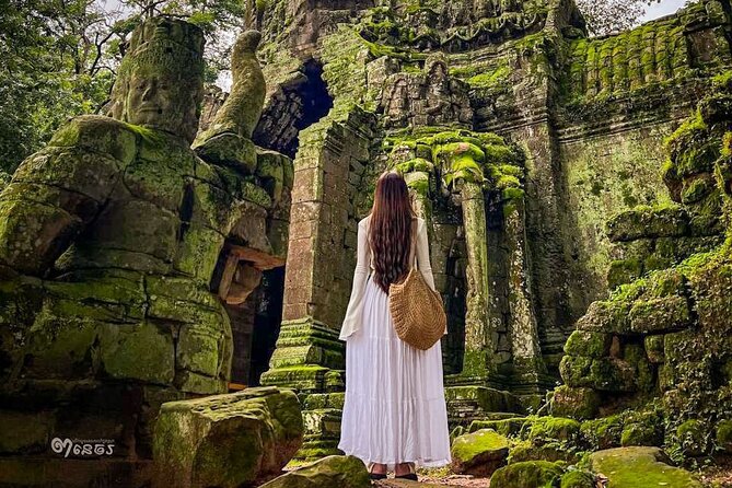 2 Days Guided Historical Tour in Angkor - Ta Prohm supplies the famous tree-covered ruins