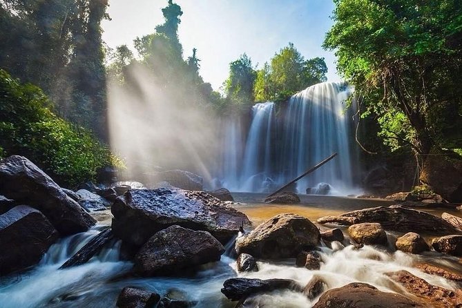 2-Days Private Tour Discovery Angkor Wat , Waterfall and Beng Mealea Temple - Phnom Kulen gives day two a different rhythm