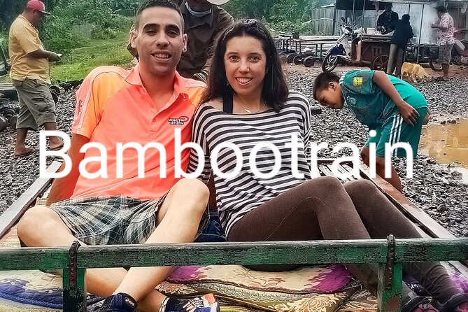Afternoon Tour BambooTrain & Bat Cave - Riding the newly established Bamboo Train