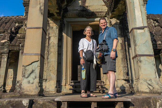 Angkor Adventure Vespa Tour / Tuk Tuk or Car - Angkor Thom and Bayon: faces, gates, and royal scale