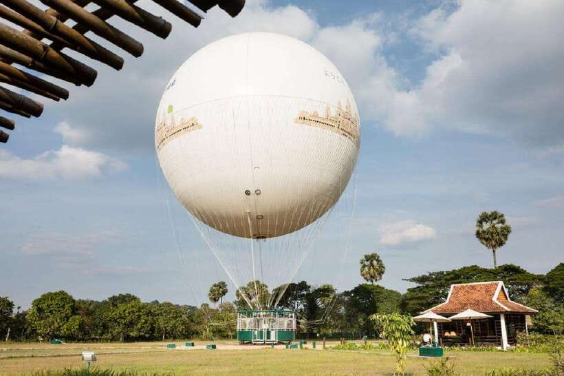 Angkor Balloon Sunrise or Sunset ride and Pick up/Drop off - What the 30-minute promise means
