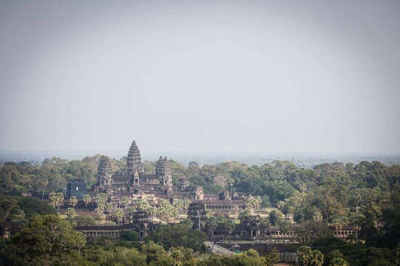 Angkor Balloon Sunrise or Sunset ride and Pick up/Drop off - The tuk-tuk pickup from Siem Reap