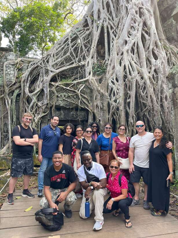 Angkor Highlights and Sunset Tour - Ta Prohm, where trees and stone share the frame