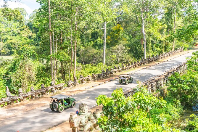 Angkor Jeep Tour Discovery - Inclusive Lunch - Ta Prohm keeps the jungle close