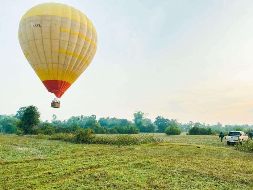 Angkor Stunning Hot Air Balloon - Bakong from the sky: the main reason to go