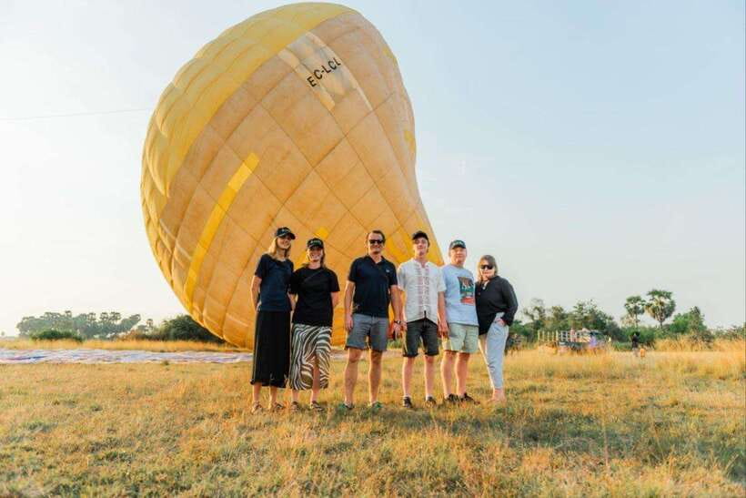 Angkor Stunning Hot Air Balloon - What the ride itself feels like