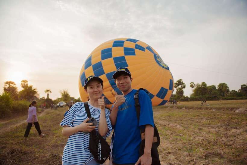 Angkor Stunning Hot Air Balloon - Who will enjoy this most?