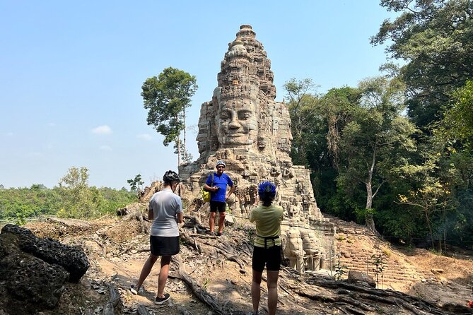 Angkor Sunrise Bike Tour with Lunch Included - Angkor Thom and its massive gates