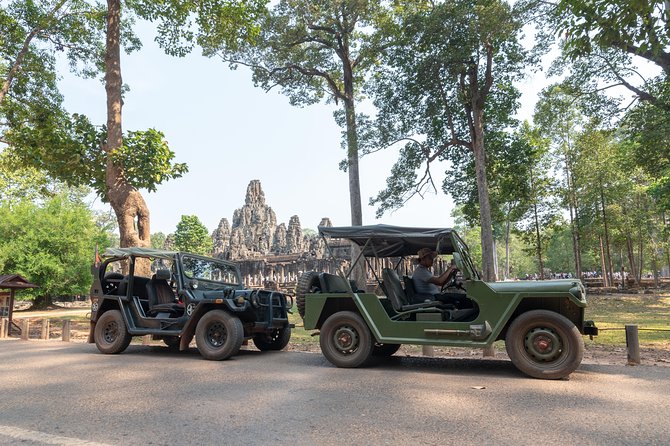 Angkor Wat by Vintage Jeep – Private Tour - Ta Prohm delivers the famous tree roots