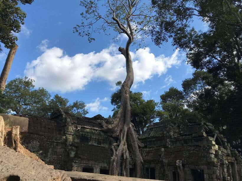 Angkor Wat by Vintage Jeep – Private Tour (Optional Sunrise) - Angkor Thom and the faces of Bayon