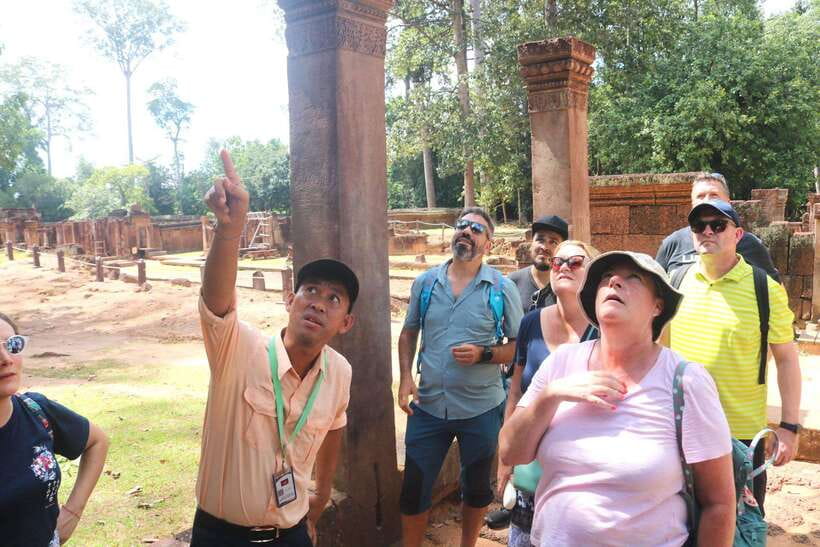 Angkor Wat: Full-Day Temples Small Group Tour - Angkor Thom and the stone faces of Bayon