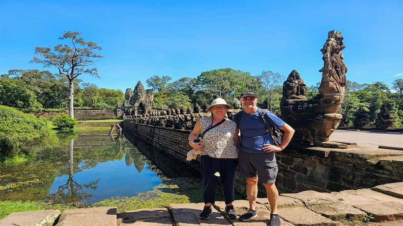Angkor Wat Guided Sunrise Tour - Returning to Angkor Wat for the larger picture