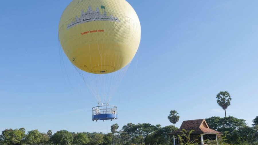 Angkor Wat: Small-Group Tour with Balloon Ride and Lunch - The Elephants Terrace and Leper King Terrace
