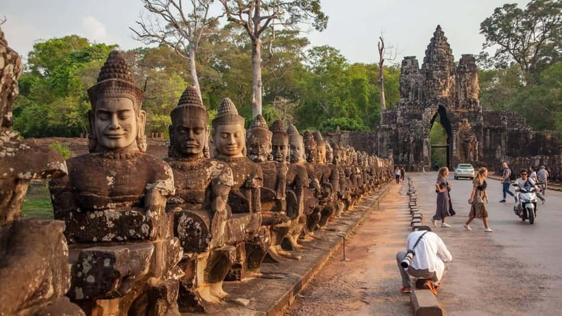 Angkor Wat Small Tour Sunrise With Private Tuk Tuk - Banteay Kdei closes the five-temple circuit