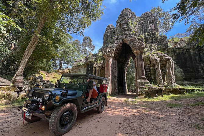 Angkor Wat Sunrise and Market Tour by Jeep - Ta Nei, a quieter temple stop