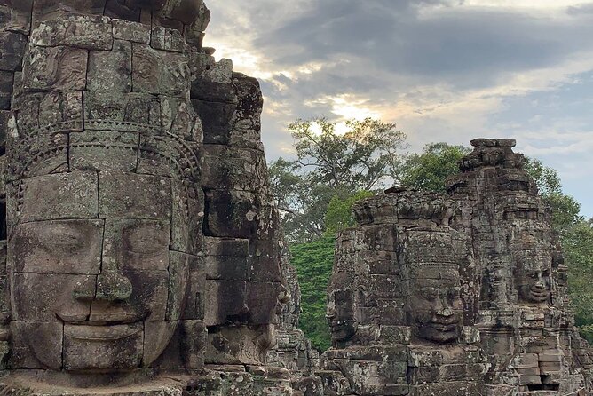 Angkor Wat Sunrise and Tonle Sap Cruise Sunset Tour - A dark walk into Angkor Wat at sunrise