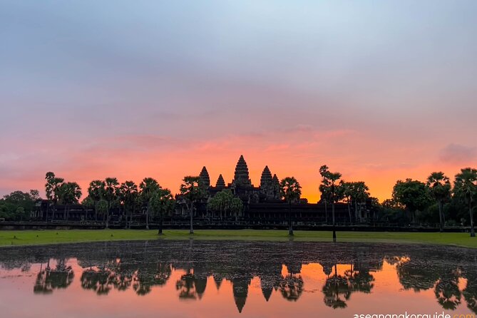 Angkor Wat Sunrise Experience with Breakfast - Watching dawn over the five towers of Angkor Wat