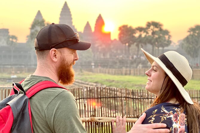 Angkor Wat Sunrise Private Full Day Tour - Before dawn at Angkor Wat