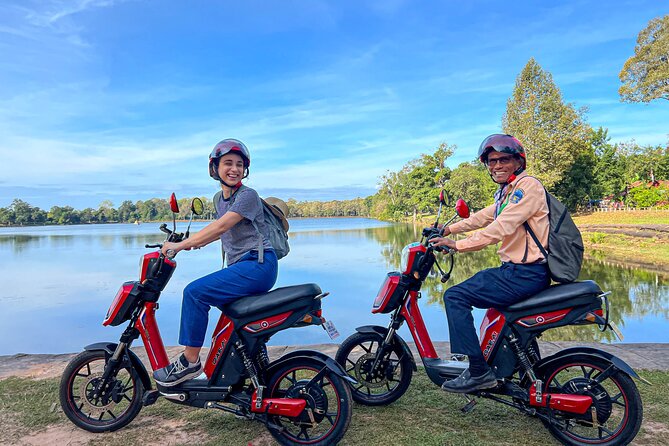 Angkor Wat Sunrise Tour By E-Bike Experience With Breakfast Included - Angkor Wat before breakfast