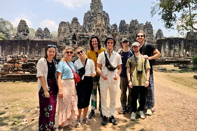 Angkor Wat Sunset Small Group Tour with Lunch Included - Bayon’s stone faces are the day’s visual surprise