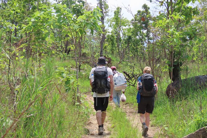 Aural Mountain Trek: Cambodia Tallest Peak Challenge - First camp near the bamboo forest and waterfall