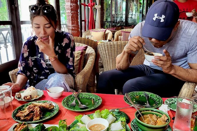 Authentic Walking Food Tour with Local Guide - Lut Cha and chive cakes near the Royal Palace