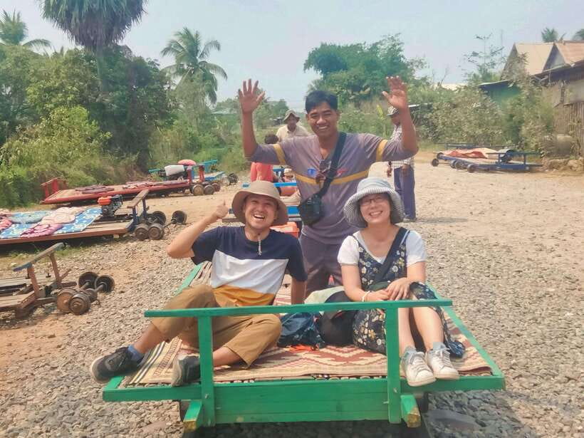 Bamboo Train, Banann Temple, Fruit Bat, Bat Cave, Sunset - What this Battambang day is really like