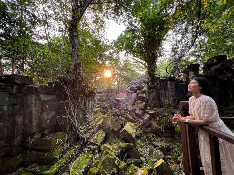 Banteay Srei, Beng Mealea & Koh Ker Small-Group Tour - Beng Mealea, where the jungle takes over