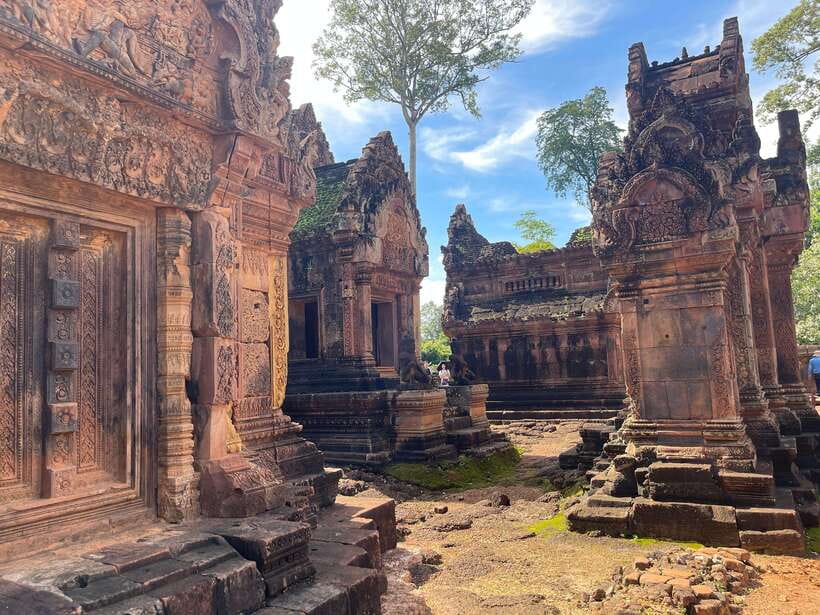 Banteay Srei, Kulen Waterfall & Beng Mealea Exploration - Swimming at Kulen Waterfall