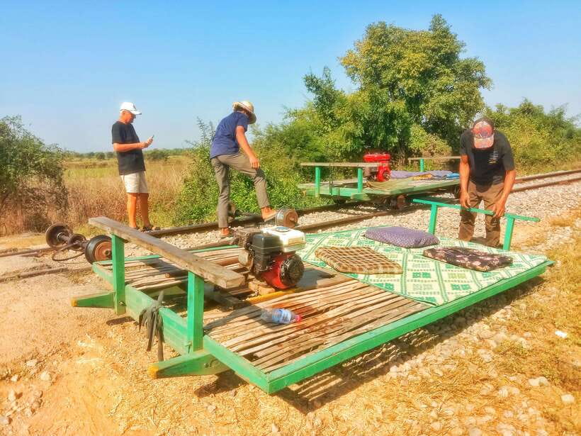 Battambang: Bamboo Train, Bat Cave, Killing Cave by Tuk Tuk - Phnom Sampov and the Killing Cave