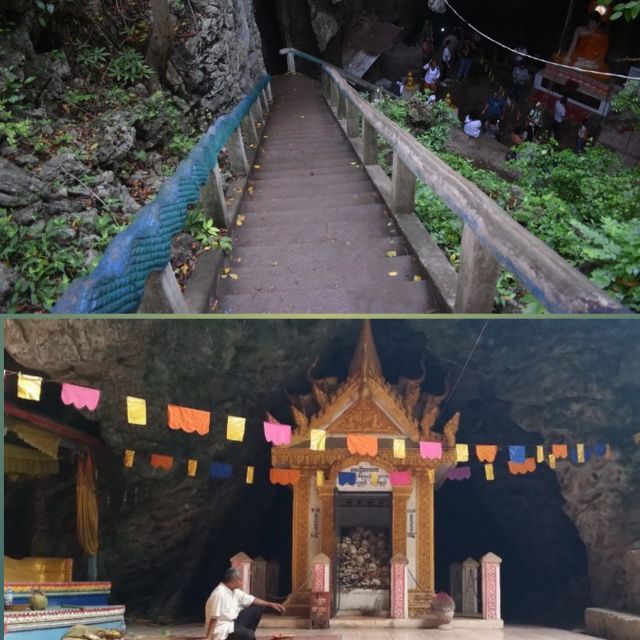 Battambang family tuktuk tour BambooTrain/Wat Banan/Bat cave - Phnom Sampeau and the killing caves