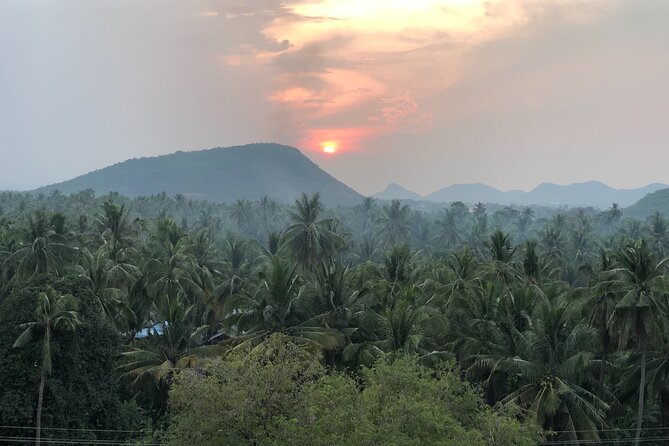 Battambang Private afternoon tour bamboo train bat cave & village - Tuk-tuk roads through villages and countryside