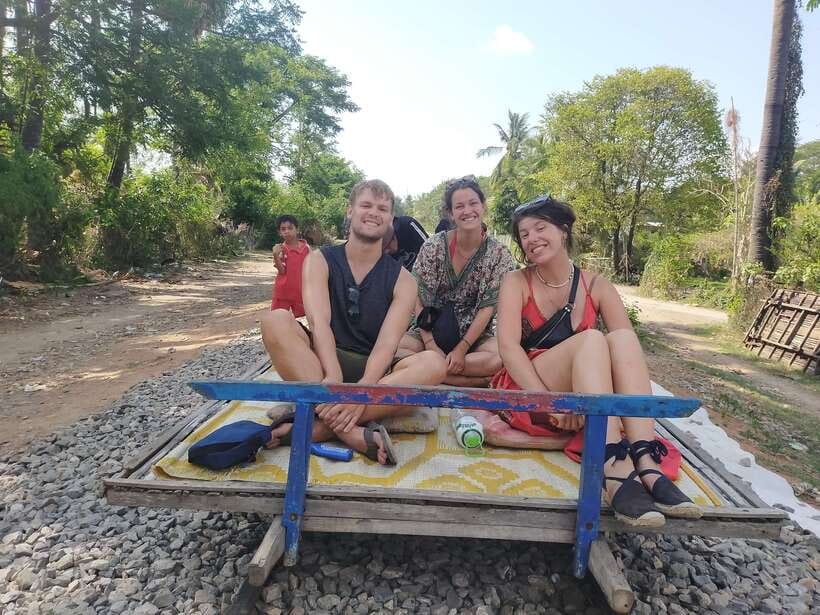 Battambang: Tuk-Tuk, Bamboo Train, Killing/Bat Caves, Sunset - Why this Battambang day makes sense