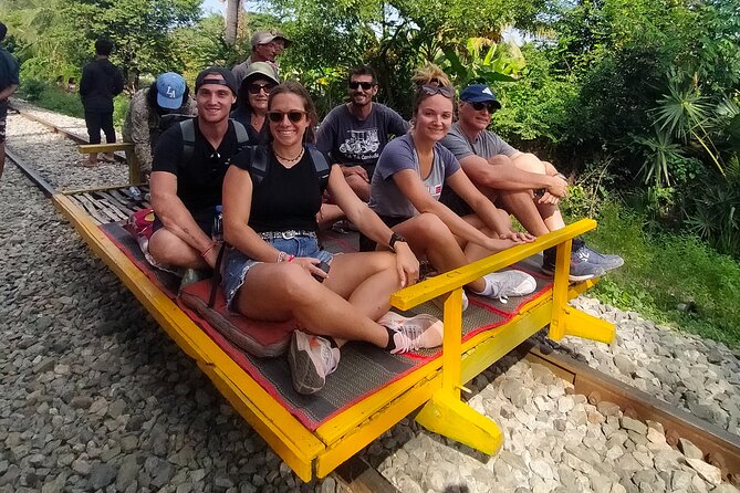Battambang Tuk Tuk tour: Bambootrain, Killing & Bat Caves,Sunset - Waiting for the Bat Cave spectacle