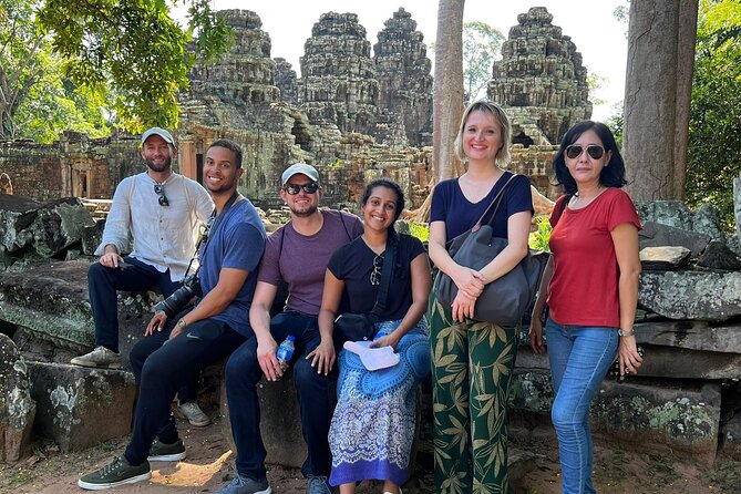 Best Temples Day Tour in Siem Reap with Sunset - Angkor Thom and Bayon turn stone into faces