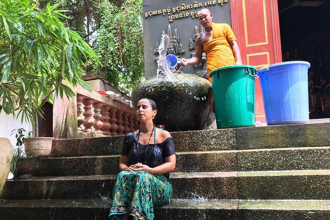 Buddhist Water Blessing and Real Life Experience with Local - Preah Ang Chek Preah Ang Chom, a living prayer site
