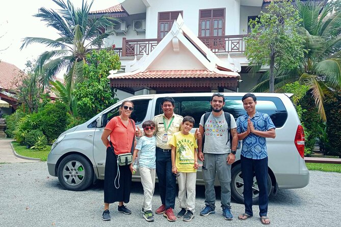 Cambodia Taxi Services 100% Private - Meeting Mom Mouey at the airport