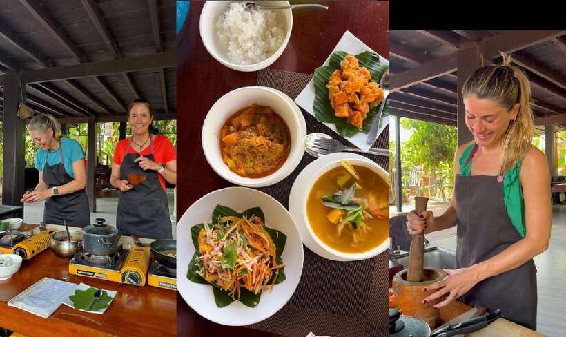 Cambodian Cooking Class - English instruction and the pace of the class