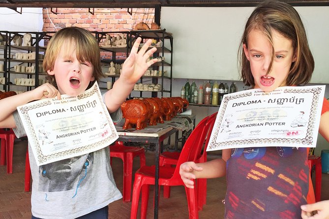 Cambodian Pottery Class in Siem Reap - What happens when you arrive at the ceramics centre