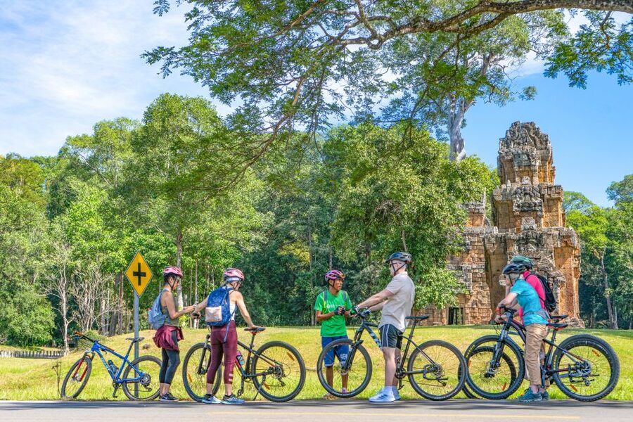 Cycle Angkor Backroad Bike Tour / E-Bike or Tuk Tuk - Saving Angkor Wat for the late afternoon
