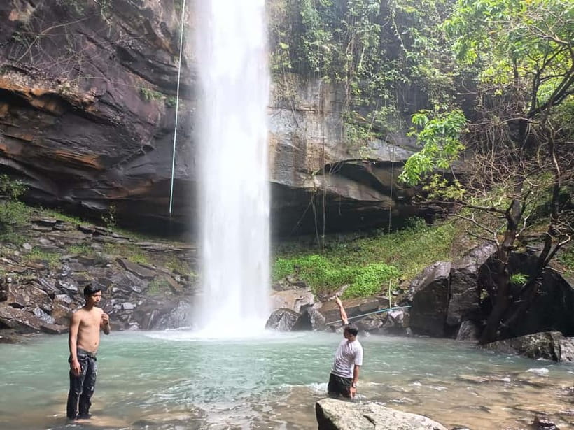 Discover Hidden Waterfall, Jungle Trekking, Swim Incl Snacks - The return walk and tuk-tuk ride