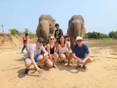 Elephant Sanctuary Cambodia, Pickup and drop off included