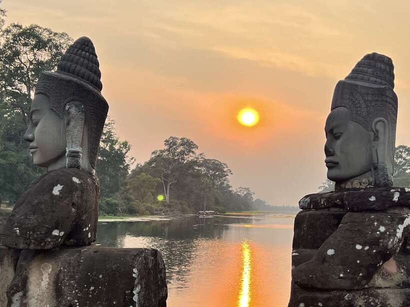 Explore Angkor Wat by Bike and Sunset - Why a bicycle makes Angkor feel much bigger
