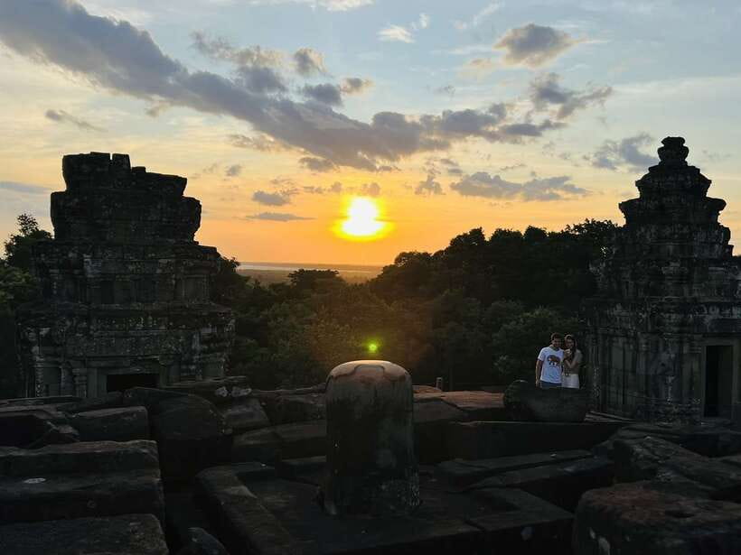 Explore Angkor Wat by Bike and Sunset - Lunch at about 12:30 pm