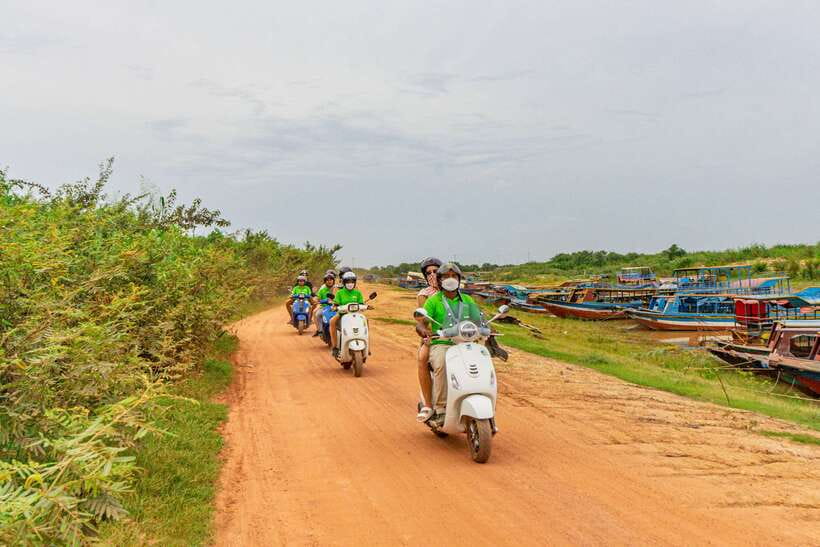 Floating Village Sunset boat Vespa Tour / Tuk Tuk Available - Practical planning for the ride